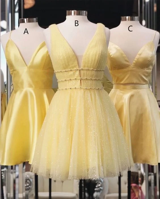 Time to Snag a Bargain!Cute Light Yellow Chiffon Short Party Dress, Short Bridesmaid Dress Homecoming Dress 2020 cg12131 Time to Snag a Bargain!Cute Light Yellow Chiffon Short Party Dress, Short Bridesmaid Dress Homecoming Dress 2020 cg12131