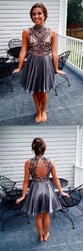 Save Like Never Before!Elegant Beaded Short Homecoming Dress   cg13277