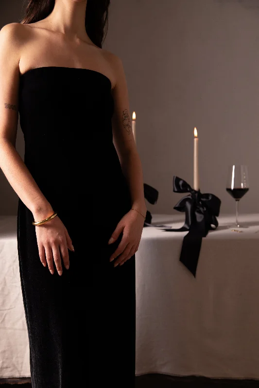 Must-Have Deals Inside!VELVET TUBE MIDI DRESS