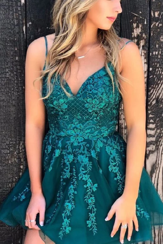 Instant Savings Await!princess short homecoming dress with lace    cg14086