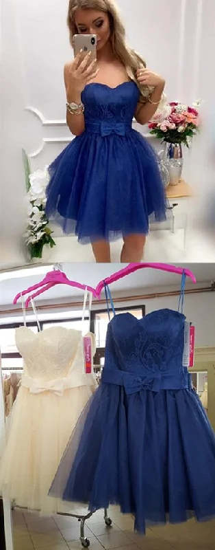 Find Your Perfect Deal Today!Royal Blue Homecoming dresses short   cg12167