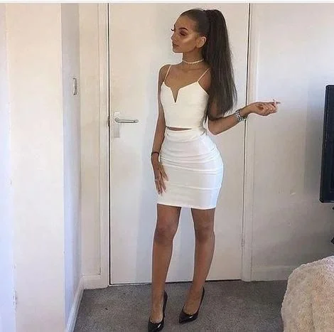 Get It Before It’s Gone!Sexy straps cute short homecoming dres    cg12979