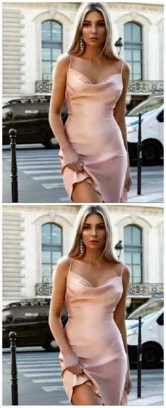 Shop Early, Save Big!Sexy Straps Pink Cocktail Dress , Mini Homecoming Dress   cg12464