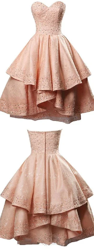 Your Favorite Items on Sale Now!Sweetheart neck Dresses Beaded Short Homecoming Dresses   cg13757