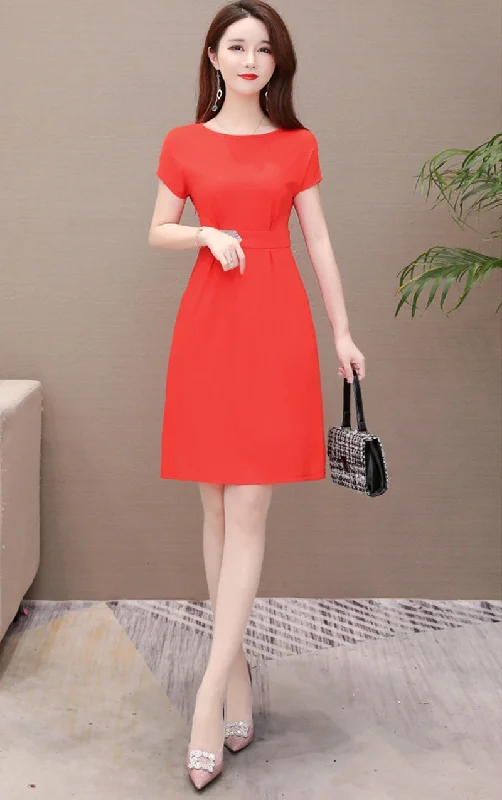 The Best Offers Are Here!TWO PEARS-Cap Sleeve Dress