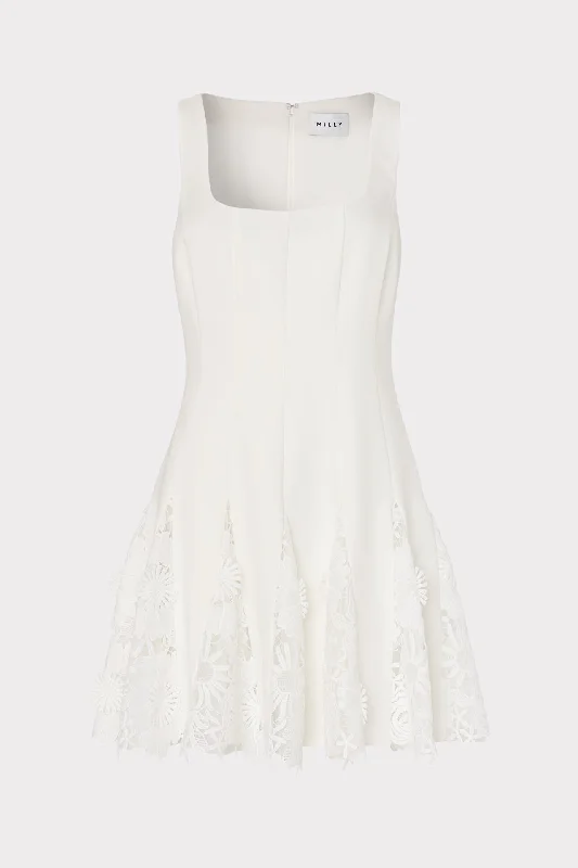 Unlock Huge Savings Now!Ariel Cady 3D Lace Combo Dress