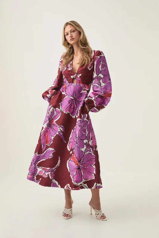 Great Deals, Just for You!Inflorescence Midi Dress