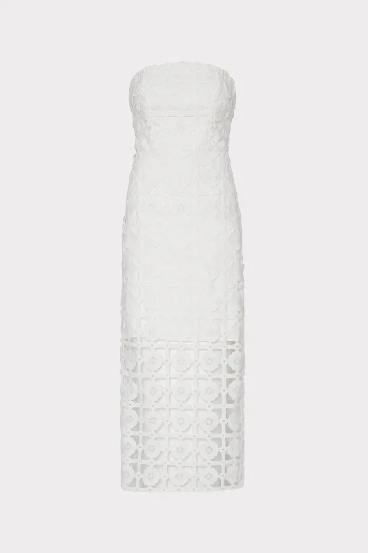 Time to Snag a Bargain!Kait Tile Lace Dress