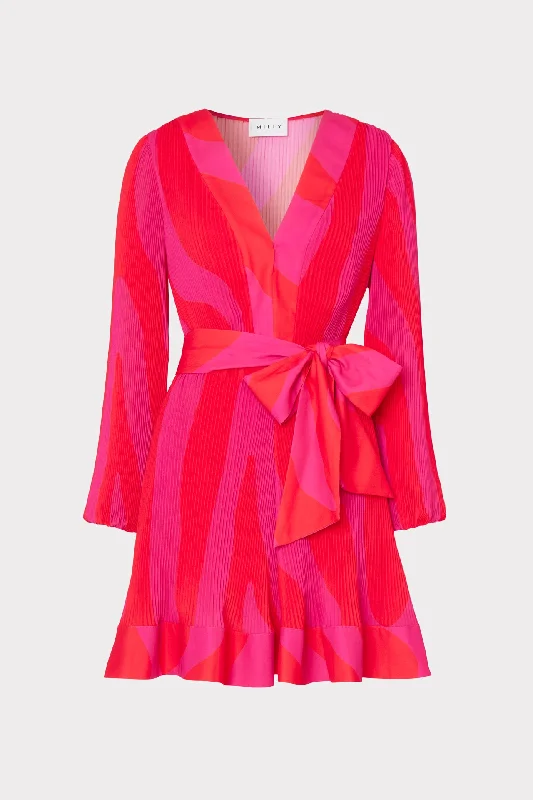 Get More for Less!Liv Zebra Pleated Dress