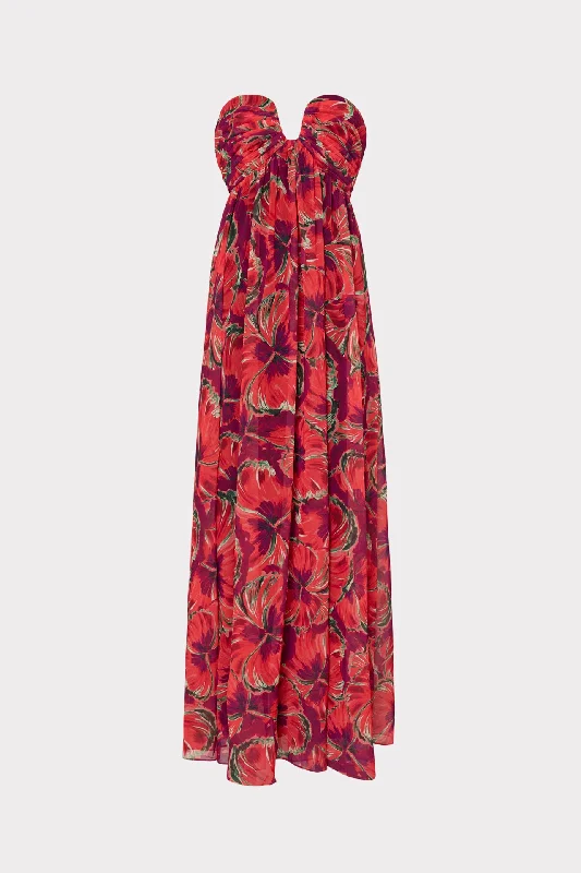 Massive Price Cuts!River Windmill Floral Dress