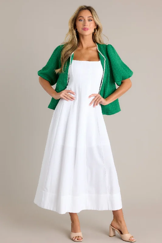 Your Discount is Waiting!Urban Sophistication White Maxi Dress