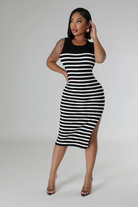 Every Deal is a Steal!Striped Sensation Dress