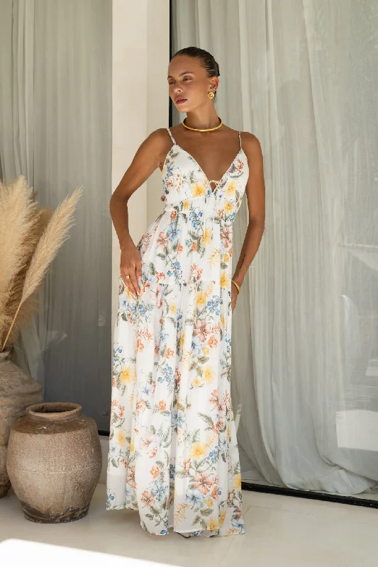 One Day Only – Huge Savings!Bonnie Multicolour Floral Maxi Dress