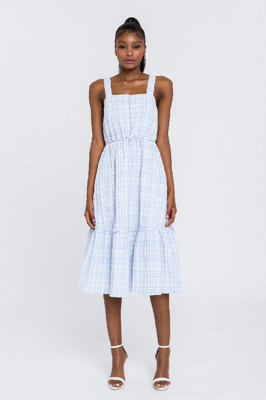 Huge Price Cuts Await!Sleeveless Midi Dress