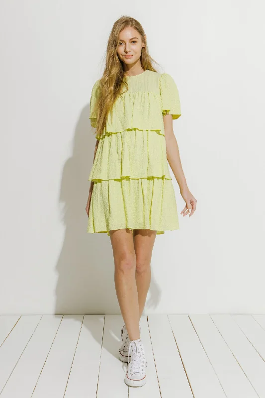 Your Shopping Spree Starts Here!Tiered Dress