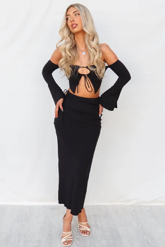 Huge Savings – Act Now!Allira Set Skirt - Black