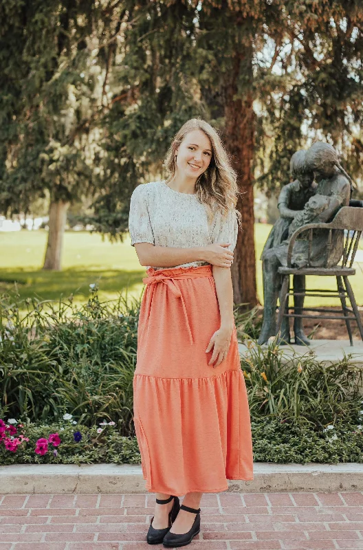 One Day Only – Huge Savings!Jane Skirt Coral