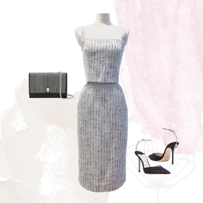 The Sale You’ve Been Waiting For!Lilac Tweed Set