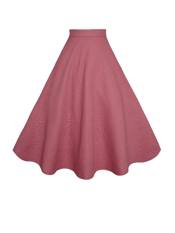 Shop the Hottest Deals!MTO - Lilian Skirt in Antique Rose Linen