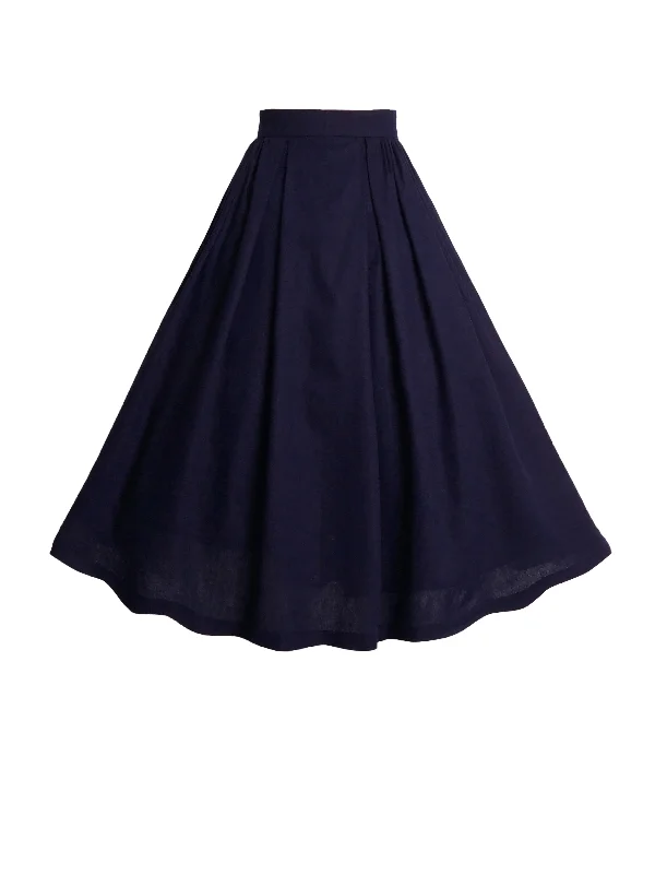 Buy More, Save More!MTO - Ruthie in Indigo Blue Linen