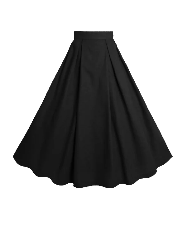 Limited Stock Available!MTO - Ruthie in Midnight Black Linen