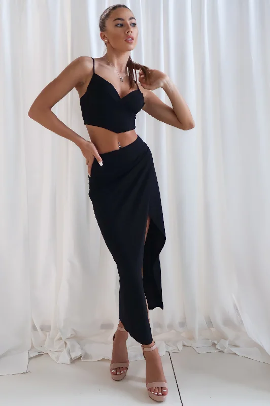 Enjoy Huge Discounts Now!Myora Set Skirt - Black
