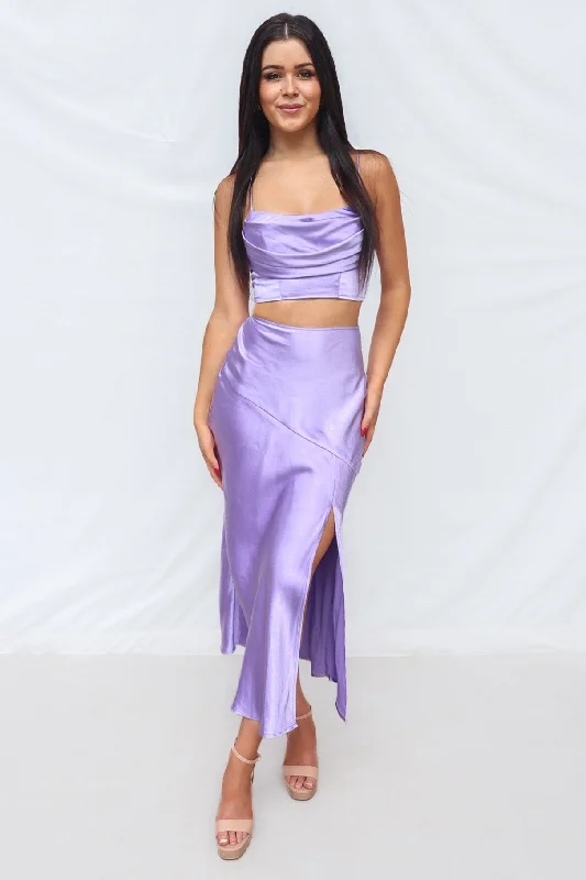 The Best Offers Are Here!Rihanna Set Skirt - Lilac
