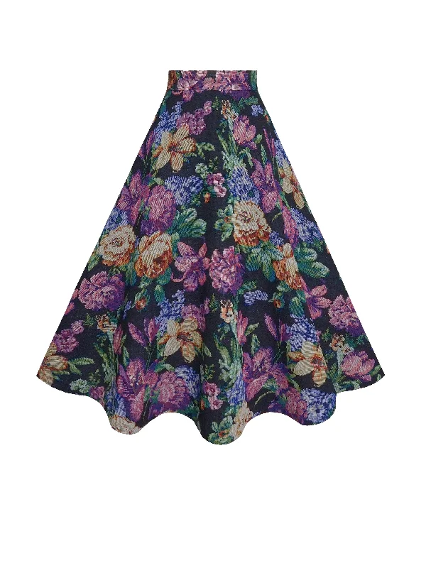 Great Deals, Just for You!RTS - Size S - Lilian Skirt Tapestry "Floral Rhapsody"