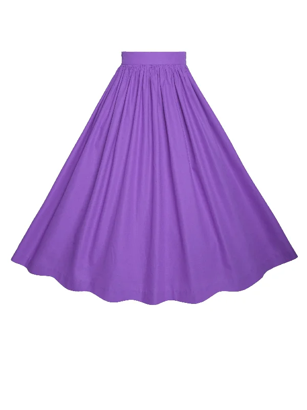 Get It Before It’s Gone!RTS - Size S - Lola Skirt in Amethyst Purple Cotton