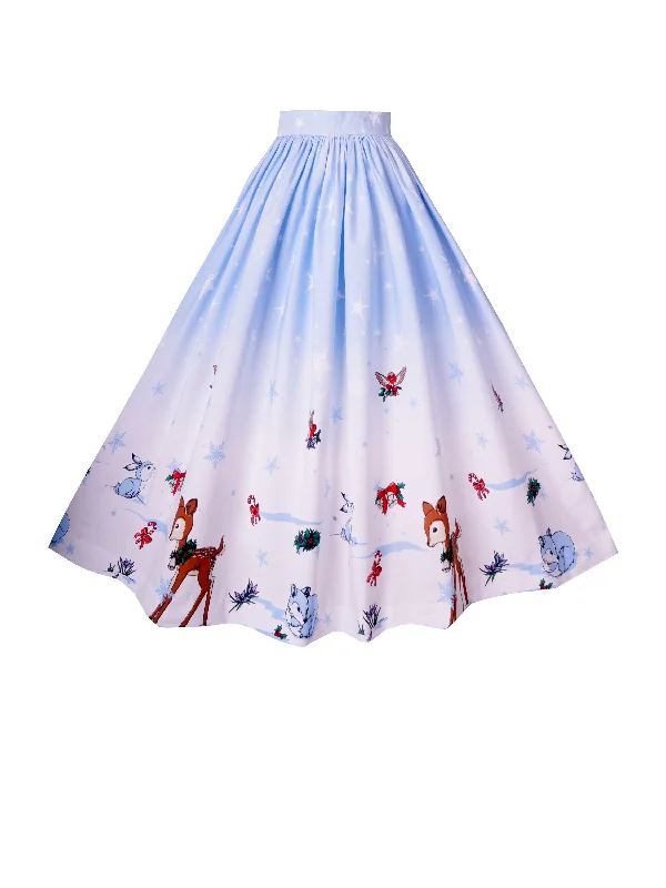 Flash Sale – Act Fast!RTS - Size S - Lola Skirt in "Hello Deer"