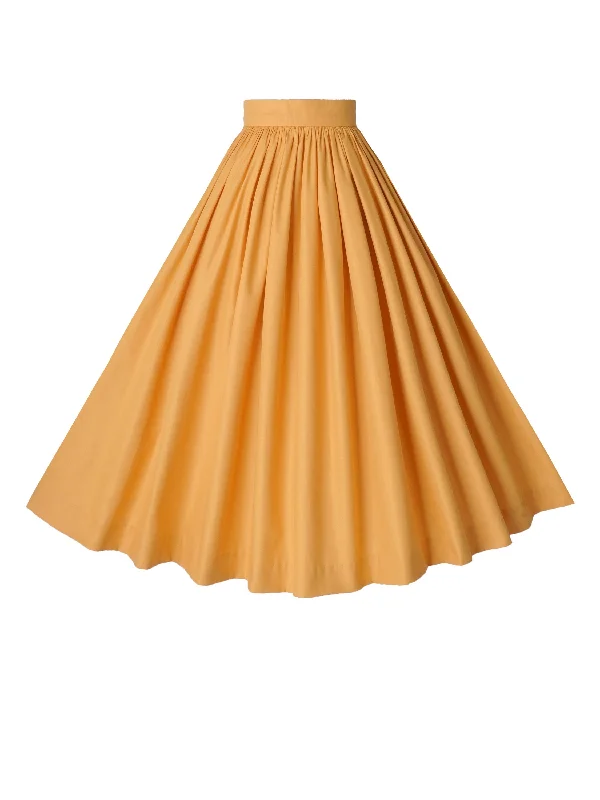Don’t Wait – Shop Today!RTS - SIZE S - Lola Skirt in Mustard Yellow Cotton