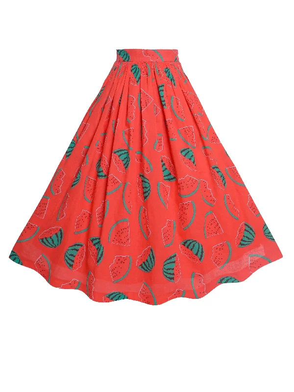 Limited Deals, Unlimited Savings!RTS - Size S - Lola Skirt Red "Feeling a Bit Meloncholy"