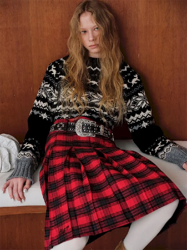 Savings You Can’t Ignore!Two Wear Pleated Skirt【s0000010653】