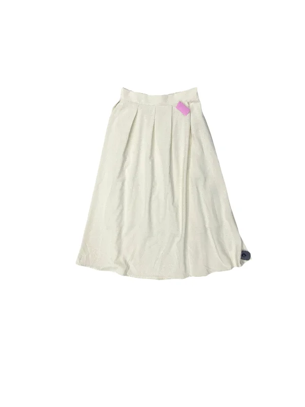 Shop the Hottest Deals!Skirt Maxi By Davy In Cream, Size: Xl