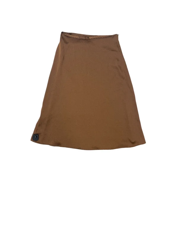 Your Wallet Will Thank You!Skirt Maxi By Dazy In Brown, Size: Xl
