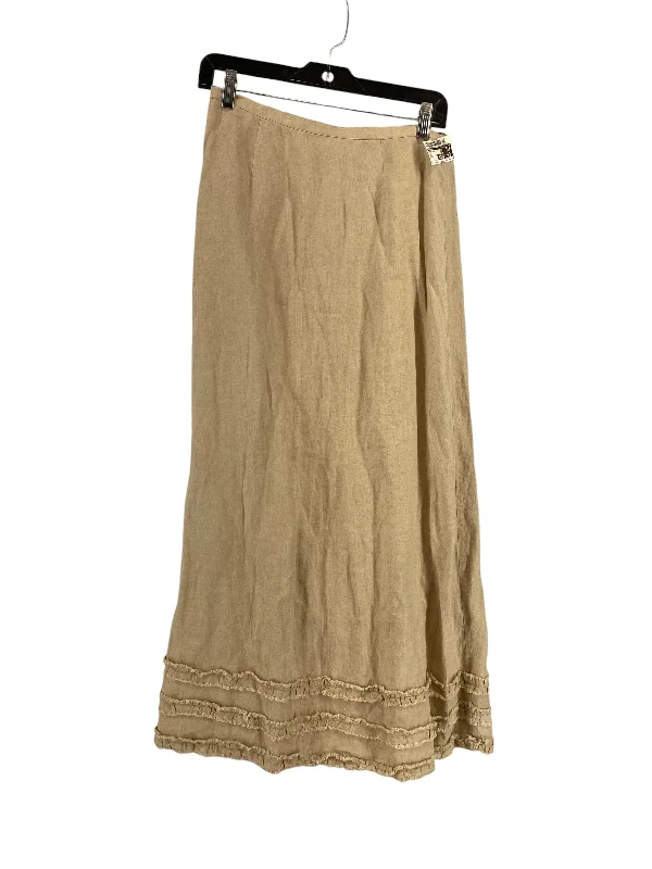 Buy More, Save More!Skirt Maxi By Harolds In Tan, Size: M