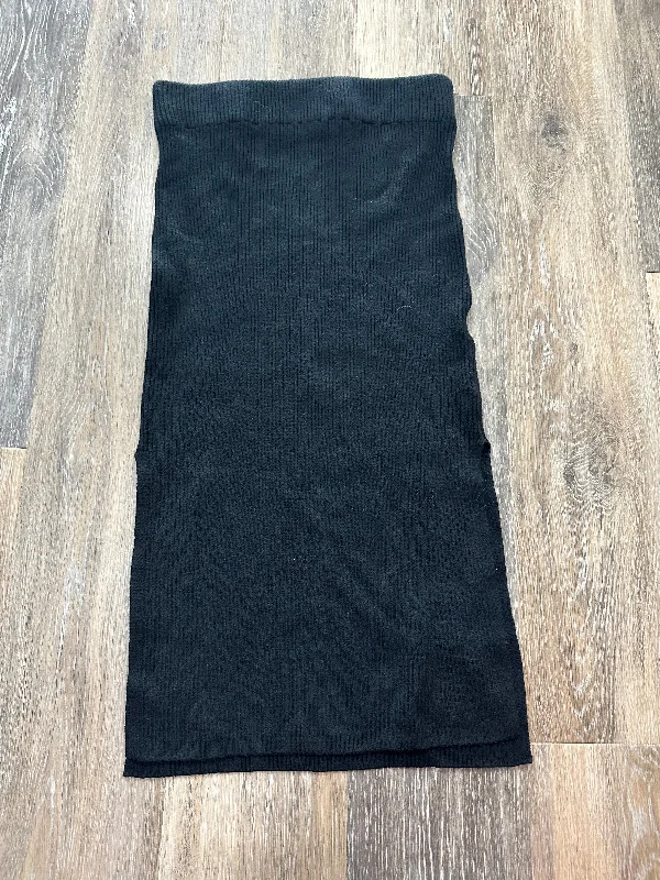 Your Exclusive Offer Awaits!Skirt Midi By Abercrombie And Fitch In Black, Size: Xs Petite&Tall
