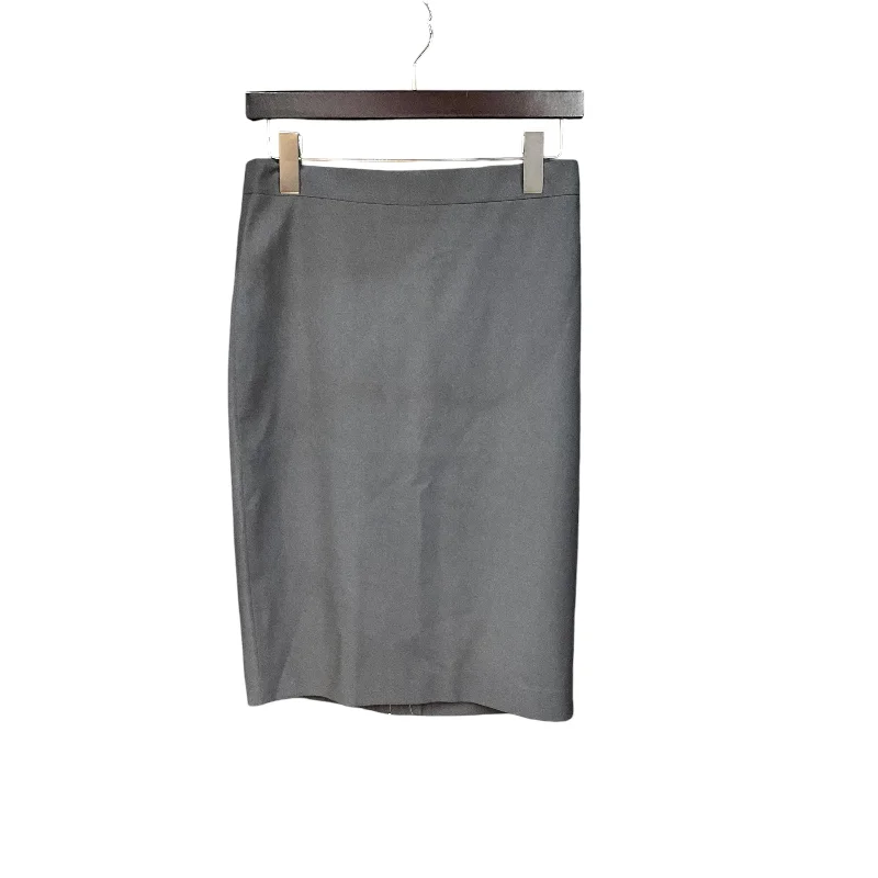 Lowest Prices Guaranteed!Skirt Midi By Ann Taylor In Grey, Size: Xs