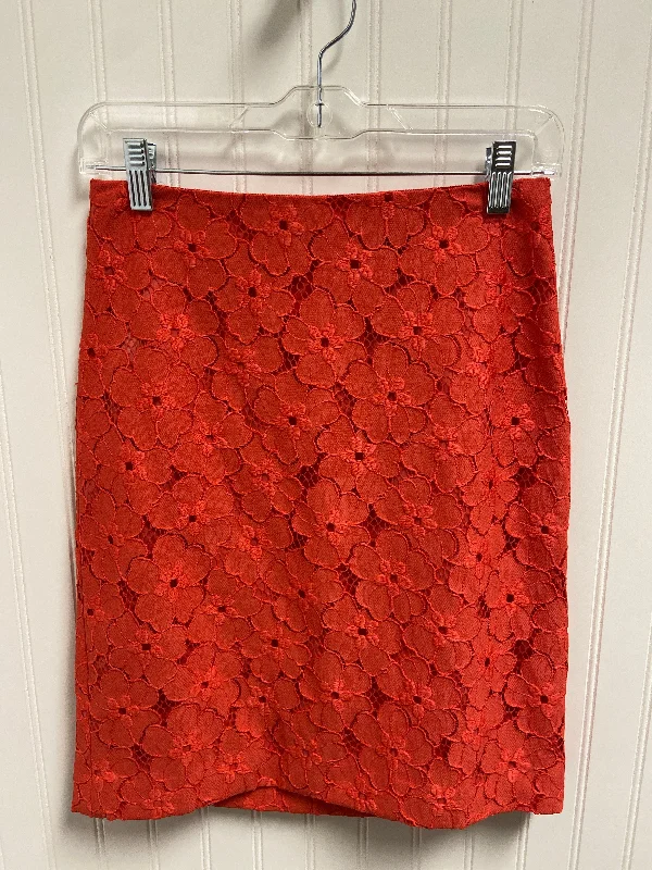 Save More When You Shop More!Skirt Midi By Ann Taylor In Red, Size: 2