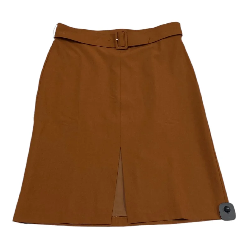 Bigger Savings, Better Shopping!Skirt Midi By Banana Republic In Brown, Size: 10