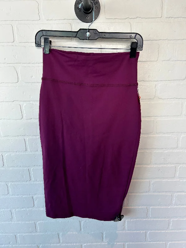 Best Deals Just for You!Skirt Midi By Bebe In Plum, Size: 4