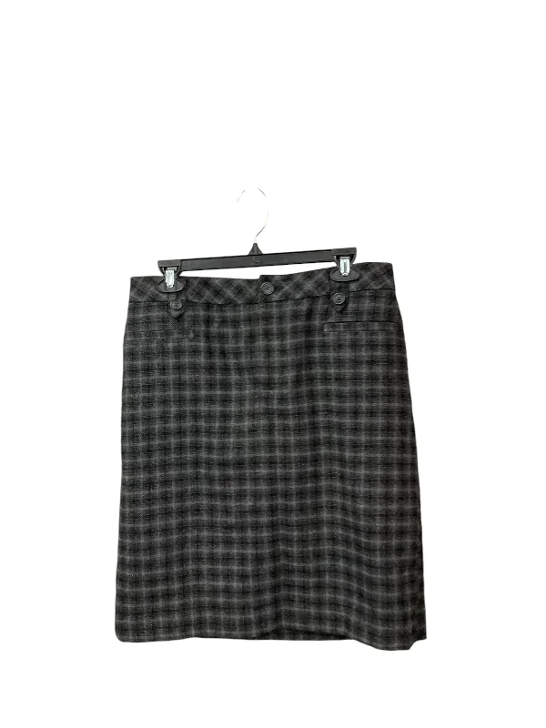 The Best Sale of the Year!Skirt Midi By Eddie Bauer In Plaid Pattern, Size: 8