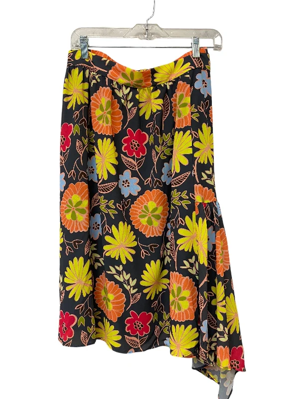 Massive Price Cuts!Skirt Midi By Eloquii In Floral Print, Size: 20