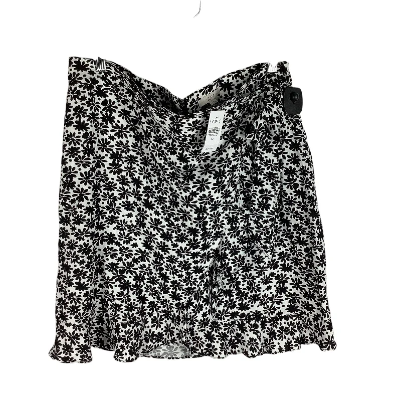 Lowest Prices Guaranteed!Skirt Midi By Loft In Floral Print, Size: 14