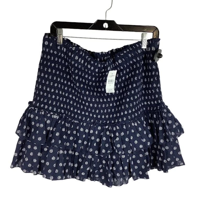 Get More for Less!Skirt Midi By Loft In Navy, Size: Xl