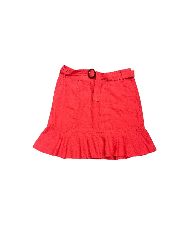 Save More When You Shop More!Skirt Midi By Loft In Orange, Size: 10