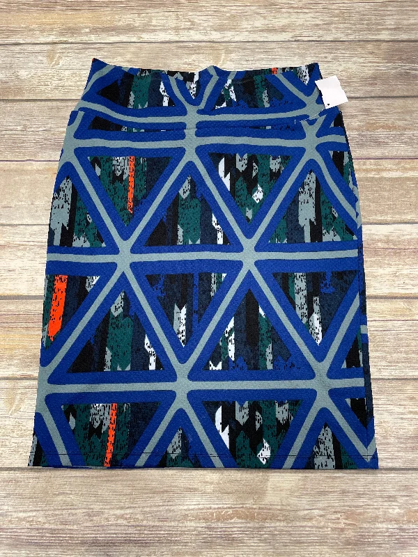 Your Chance to Save is Now!Skirt Midi By Lularoe In Blue, Size: M