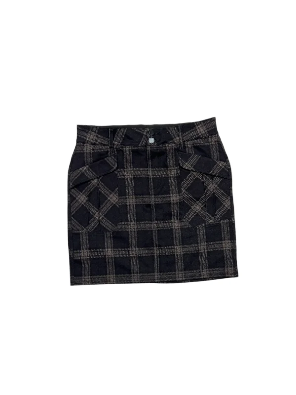 Must-Have Deals Inside!Skirt Midi By Wit & Wisdom In Plaid Pattern, Size: 8