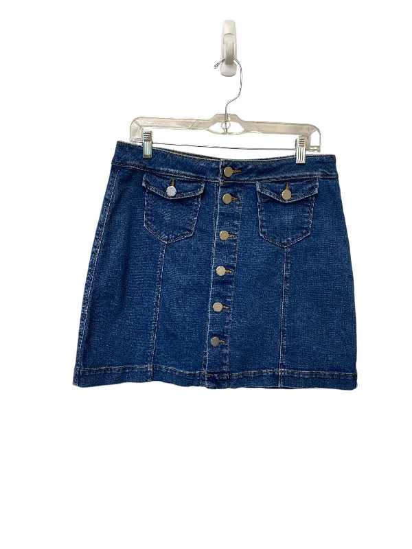 The Best Deals Won’t Wait!Skirt Mini & Short By Loft In Blue Denim, Size: 10