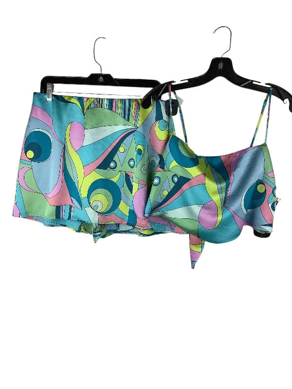Steals and Deals Await!Skirt Set 2pc By Show Me Your Mumu In Multi-colored, Size: Xl